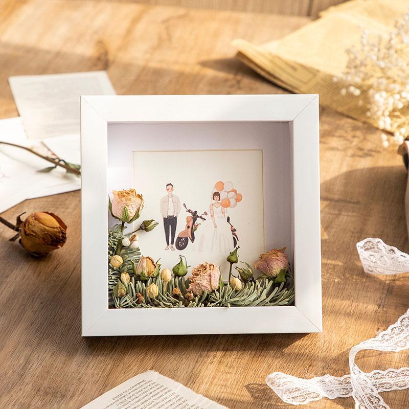 10x15 cm Wall-Hanging Wooden Picture Frame