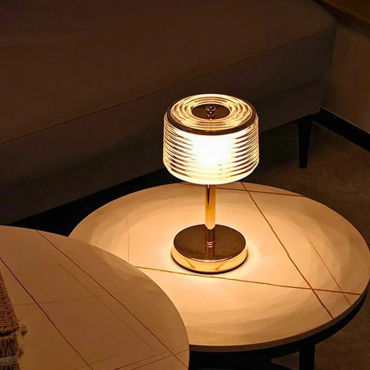 LED Ring Table Lamp for Modern Home Decor