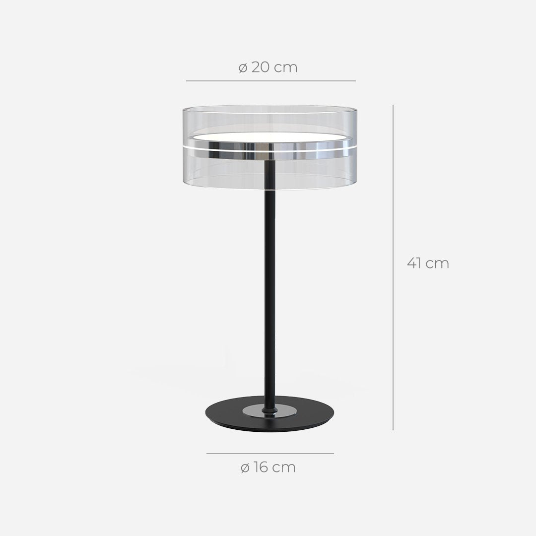 Glass Wall Lamp with Modern Design