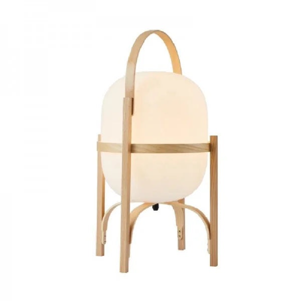 Woven Basket LED Lamp for Elegant Ambience