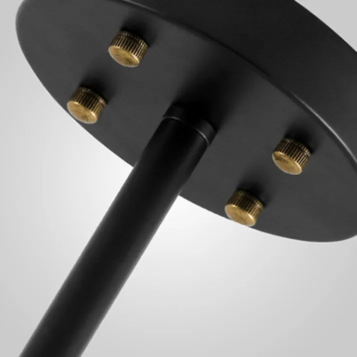 Sputnik Pendant Lamp with Glass Bubble Accents