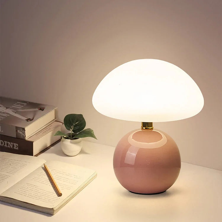 Mushroom Lamp for a Modern Cozy Vibe