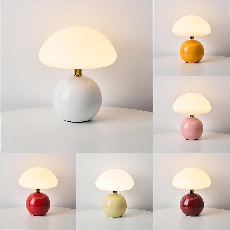 Mushroom Lamp for a Modern Cozy Vibe