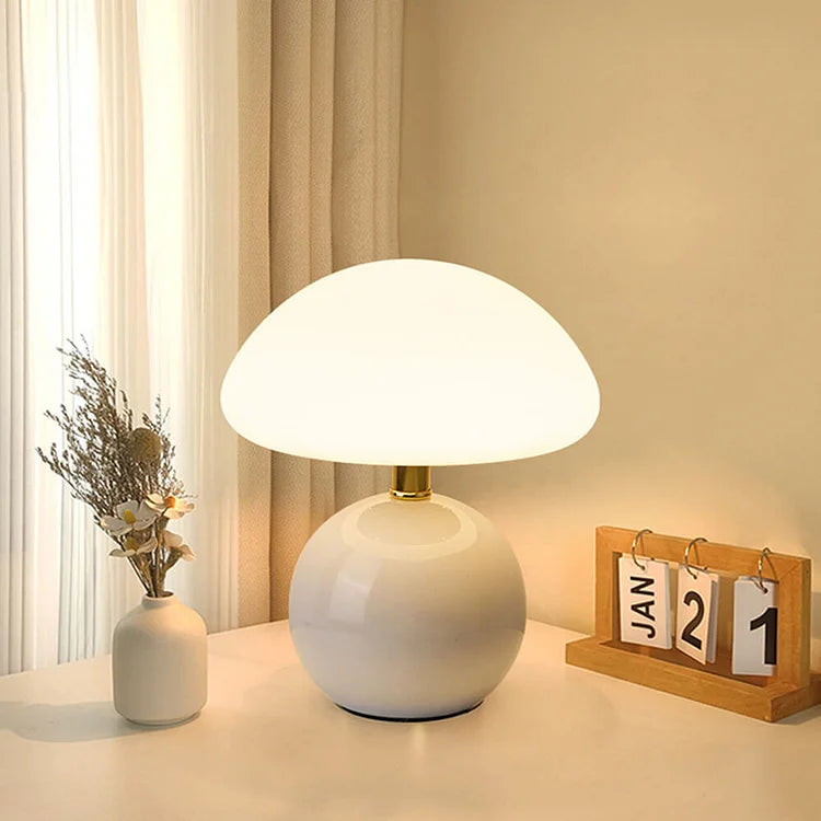 Mushroom Lamp for a Modern Cozy Vibe