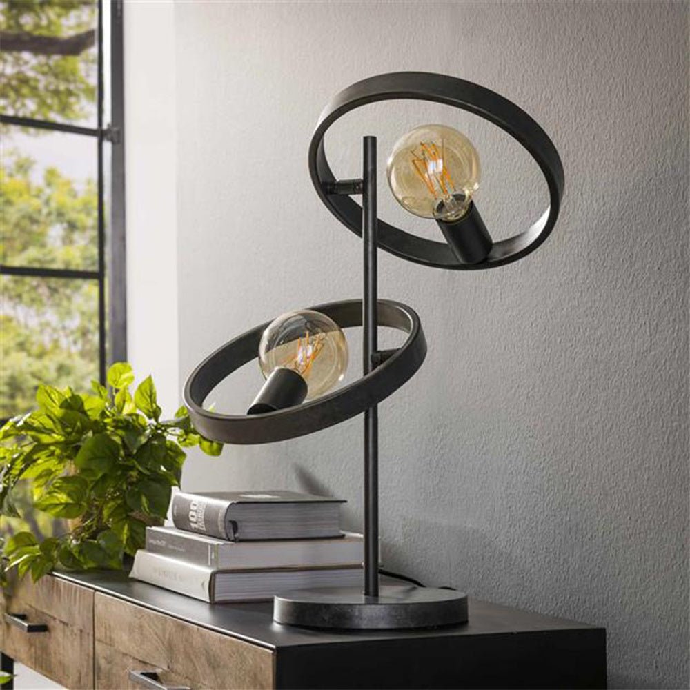 Metal Table Lamp for a Sleek Modern Interior