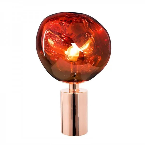 Melted Glass Lamp for Contemporary Interiors