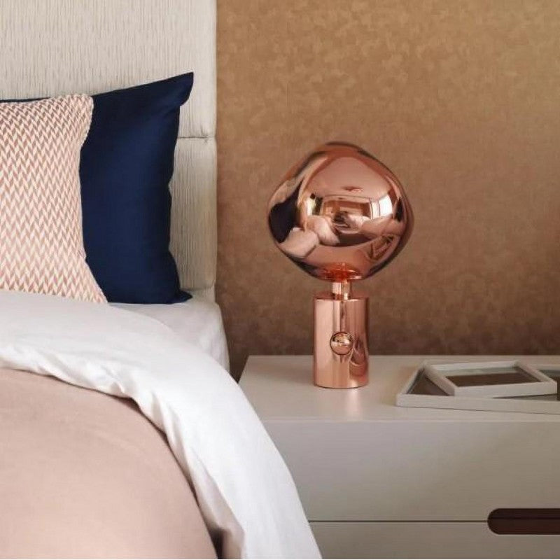 Melted Glass Lamp for Contemporary Interiors