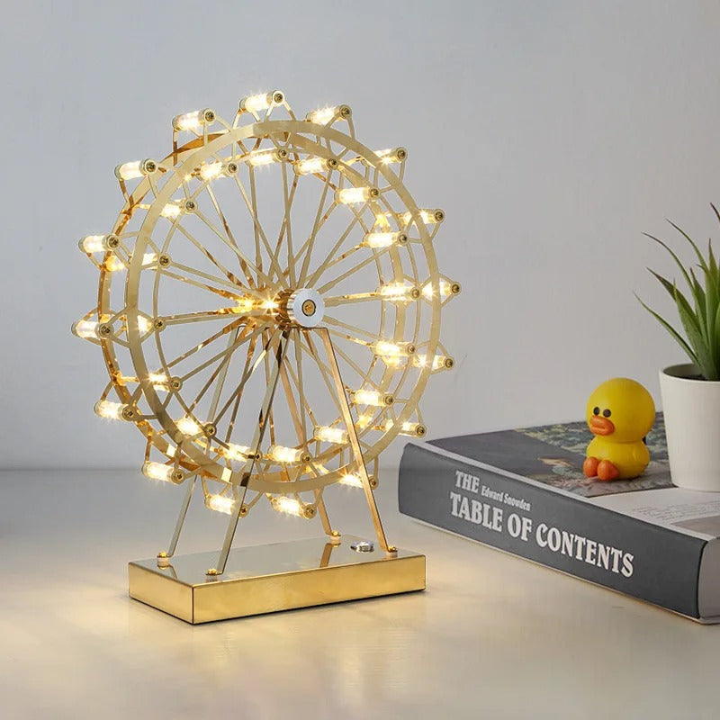 Ferris Wheel LED Table Lamp for a Modern Touch