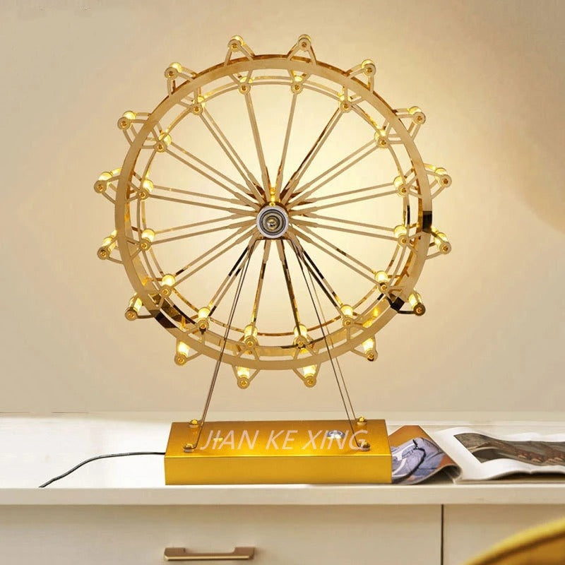 Ferris Wheel LED Table Lamp for a Modern Touch