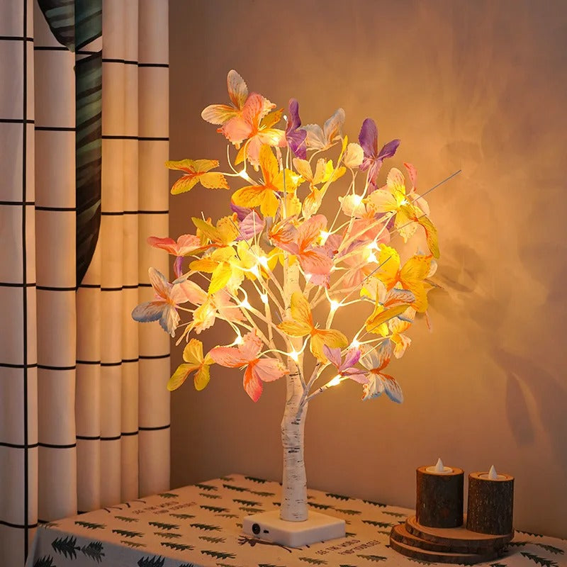Artificial Bonsai Tree Lamp for a Serene Vibe