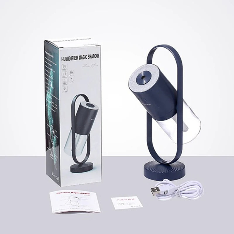 Rotating LED Night Light with Humidifier Function