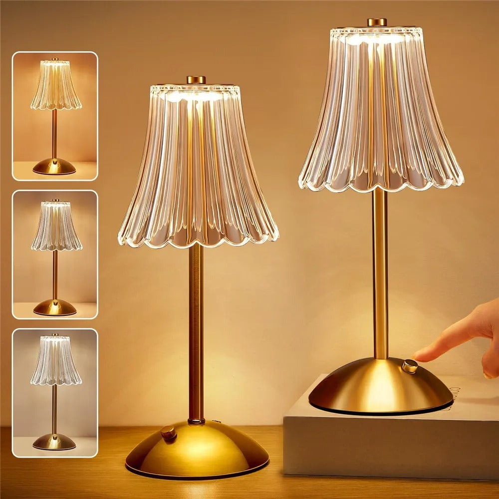 Rechargeable Dimmable Desk Lamp for Cozy Ambience