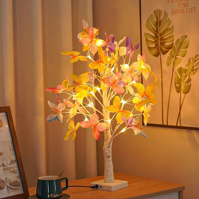 Artificial Bonsai Tree Lamp for a Serene Vibe