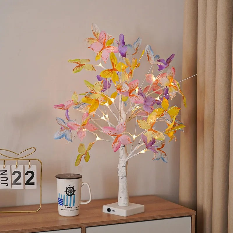 Artificial Bonsai Tree Lamp for a Serene Vibe