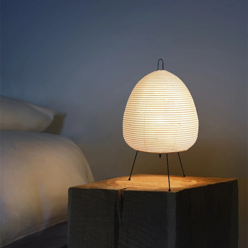 Japanese Lantern Table Lamp for a Serene Ambience