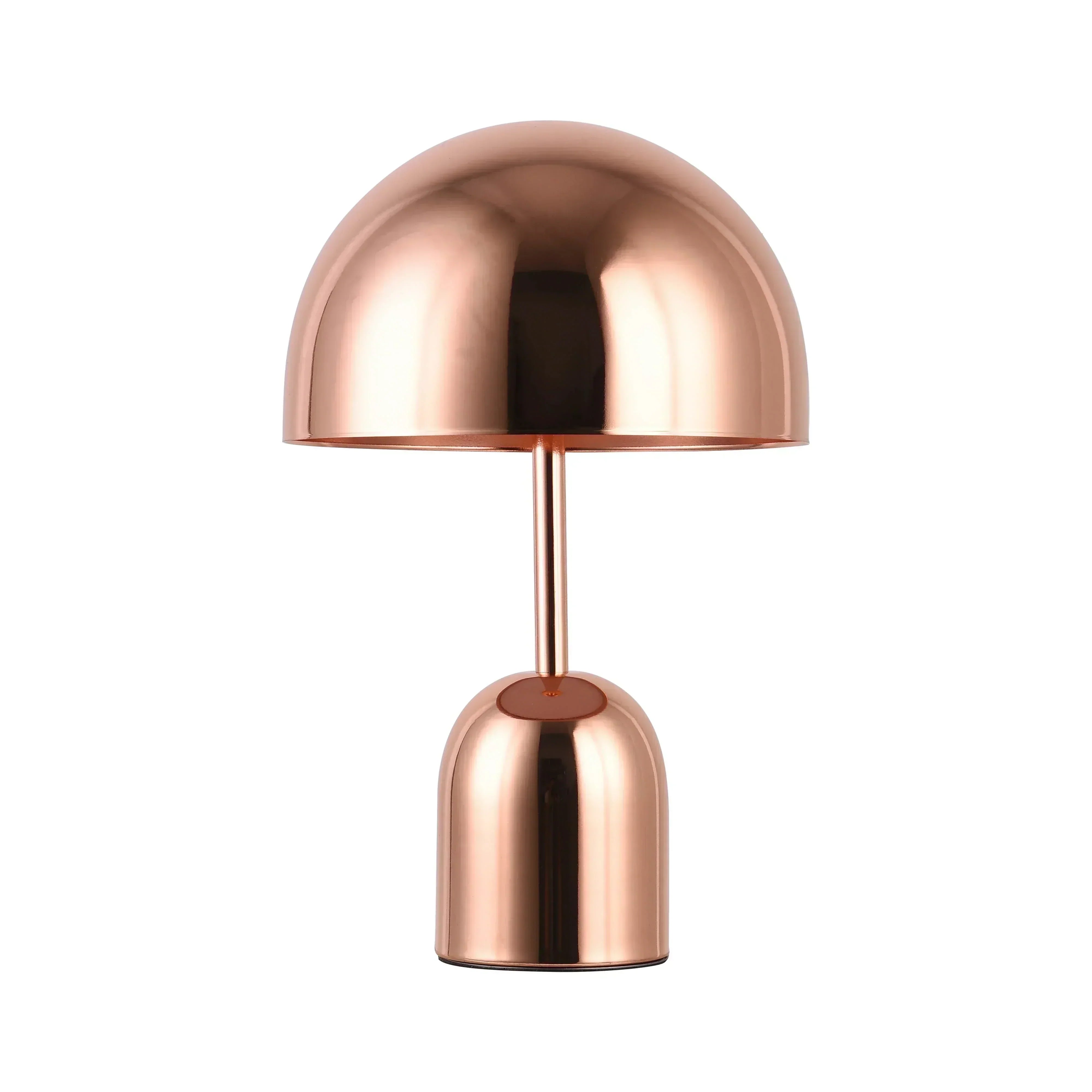 Copper-Finish Table Lamp for a Warm Ambience