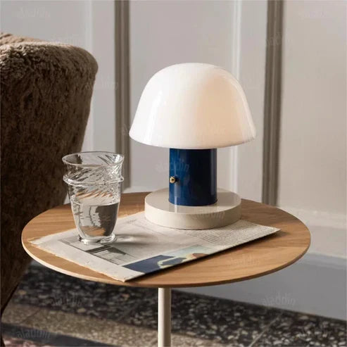 Mushroom-Style Table Lamp for a Nature-Inspired Vibe