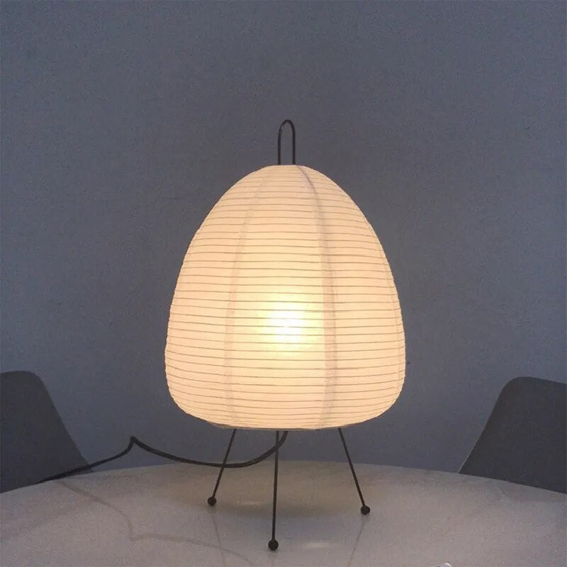 Japanese Lantern Table Lamp for a Serene Ambience
